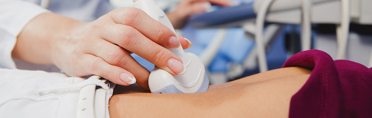 Ultraschall am Bauch