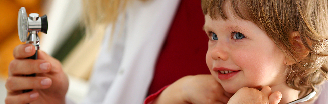 Kind in Behandlung