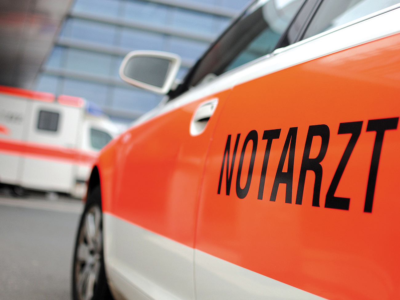 Fahrzeug eines Notarztes