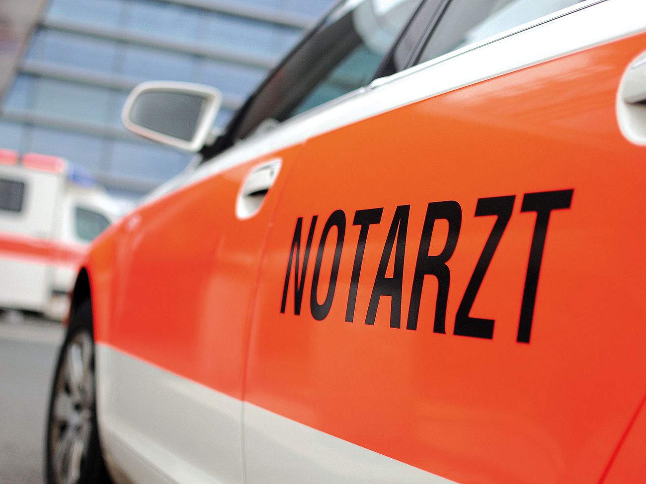 Notarzt-Fahrzeug