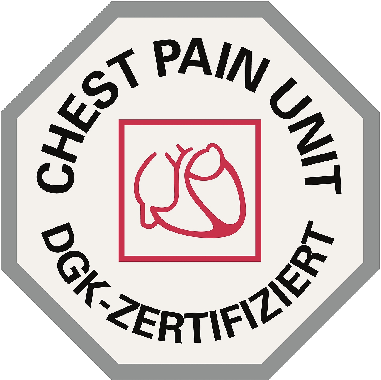Zertifikat Chest Pain Unit Die DKG-Zertifikation der Chest Pain Unit.