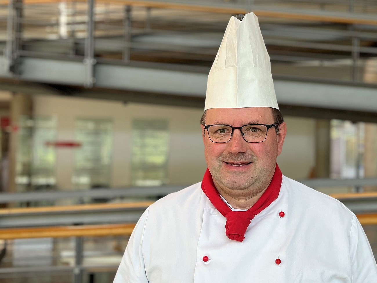 Stefan Braun, Leiter der Küche